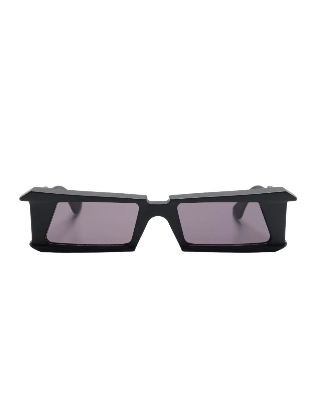 Kuboraum geometric-frame sunglasses Zwart
