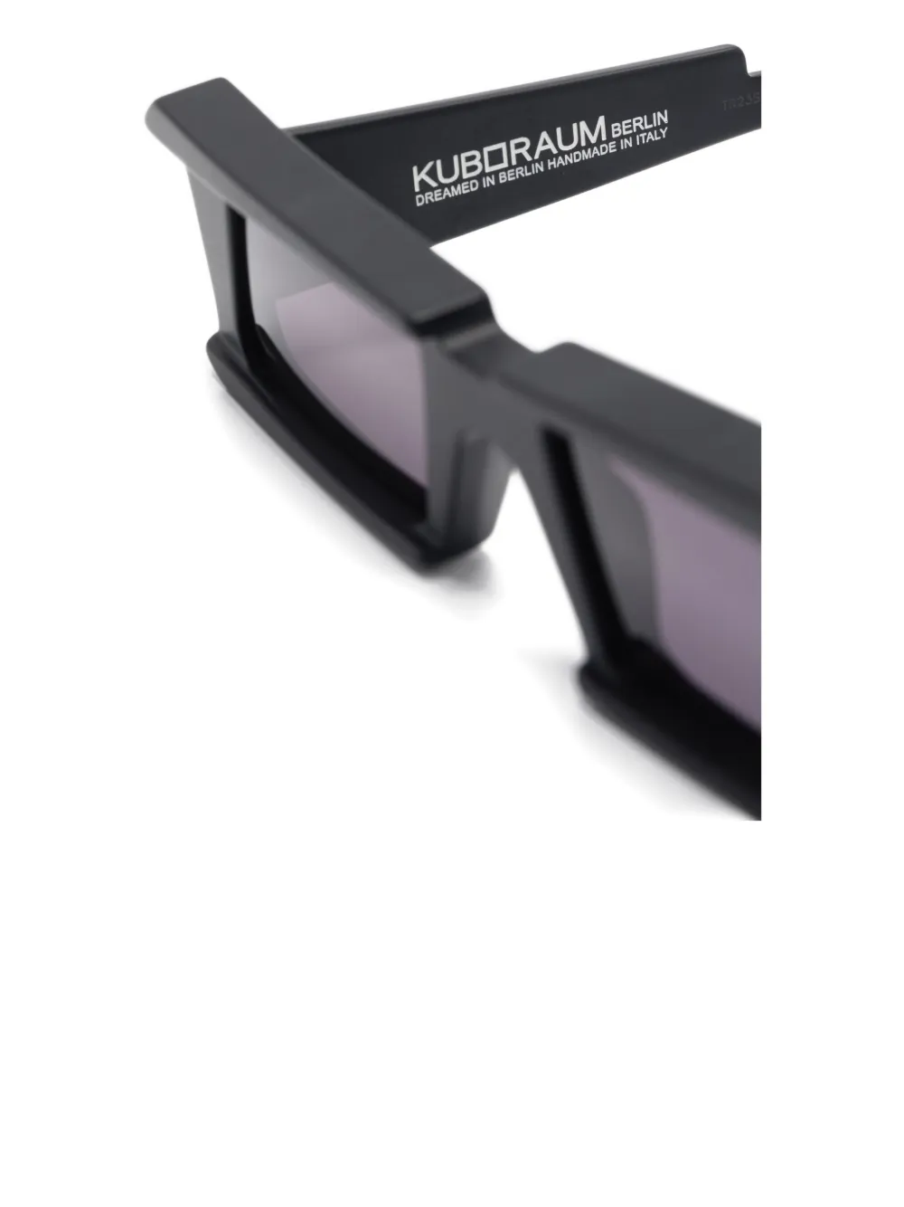 Kuboraum geometric-frame sunglasses Zwart