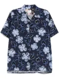 PS Paul Smith all-over floral shirt - Blue