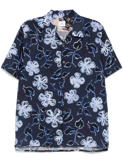 PS Paul Smith all-over floral shirt