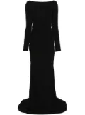 Elisabetta Franchi Red Carpet maxi dress - Black