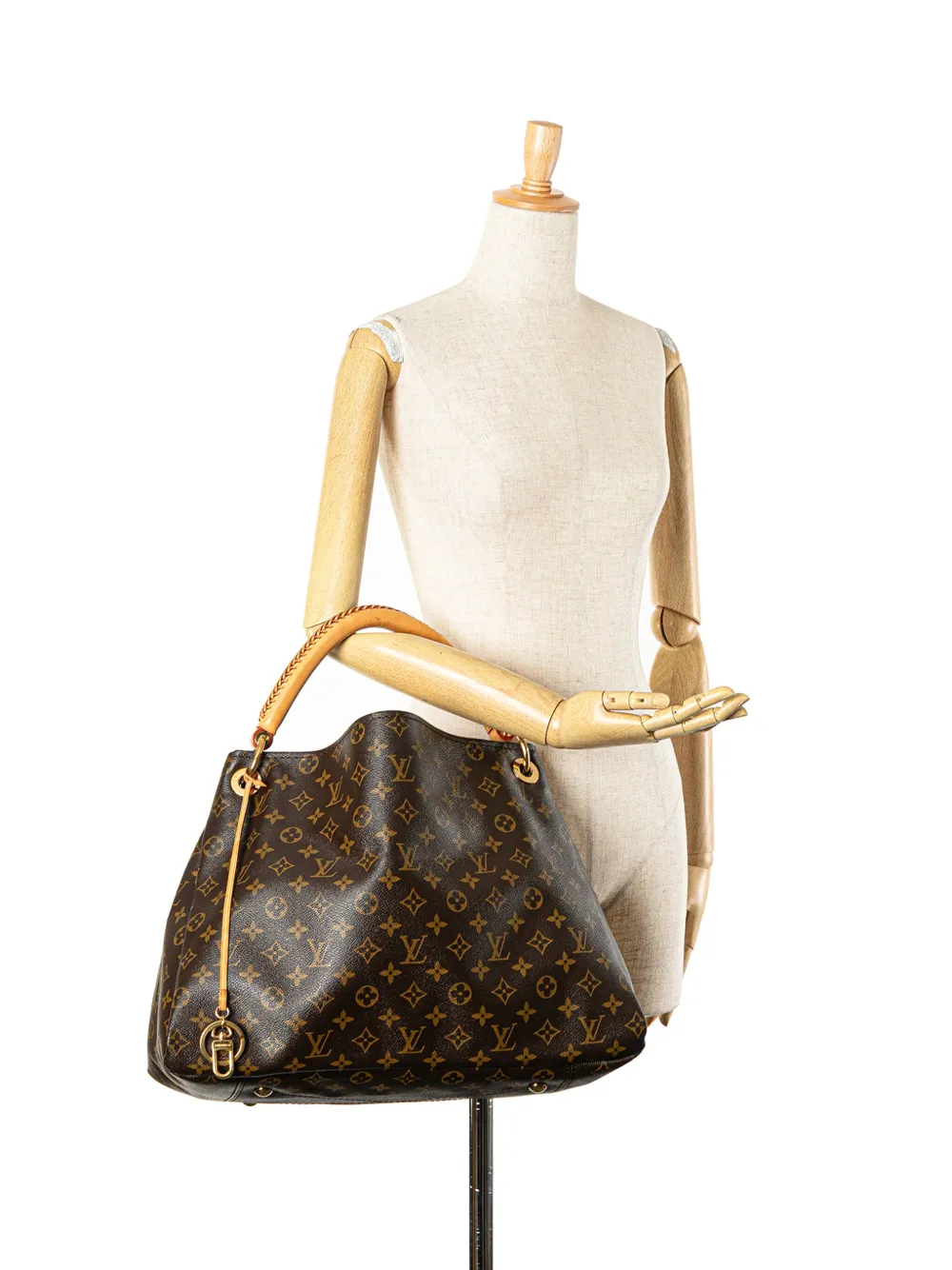 Louis Vuitton Pre-Owned 2012 Monogram Artsy MM hobo bag - Bruin