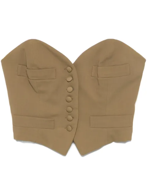Moschino Pre-Owned 2000s cropped top