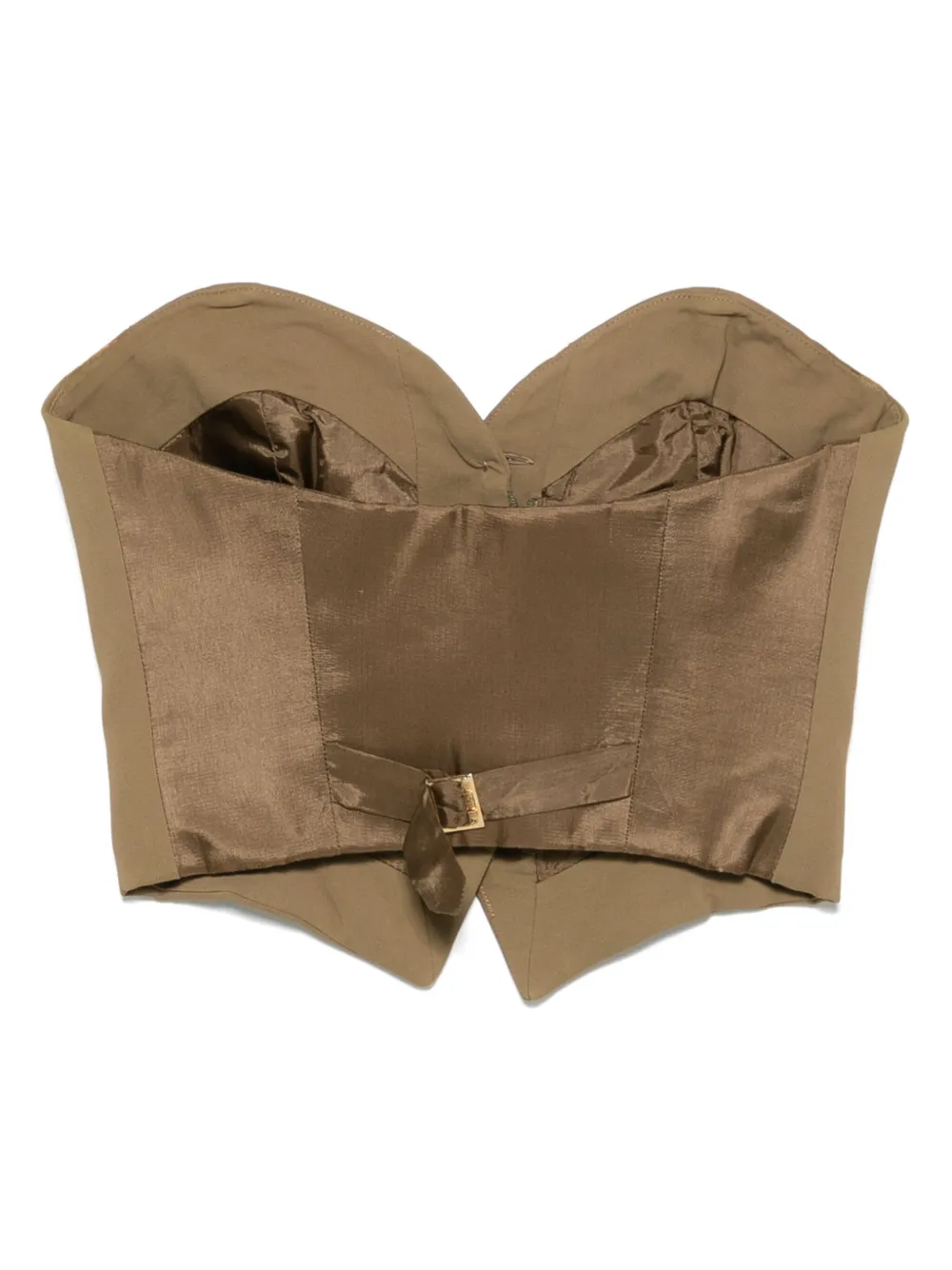 Moschino Pre-Owned 2000s cropped top - Groen