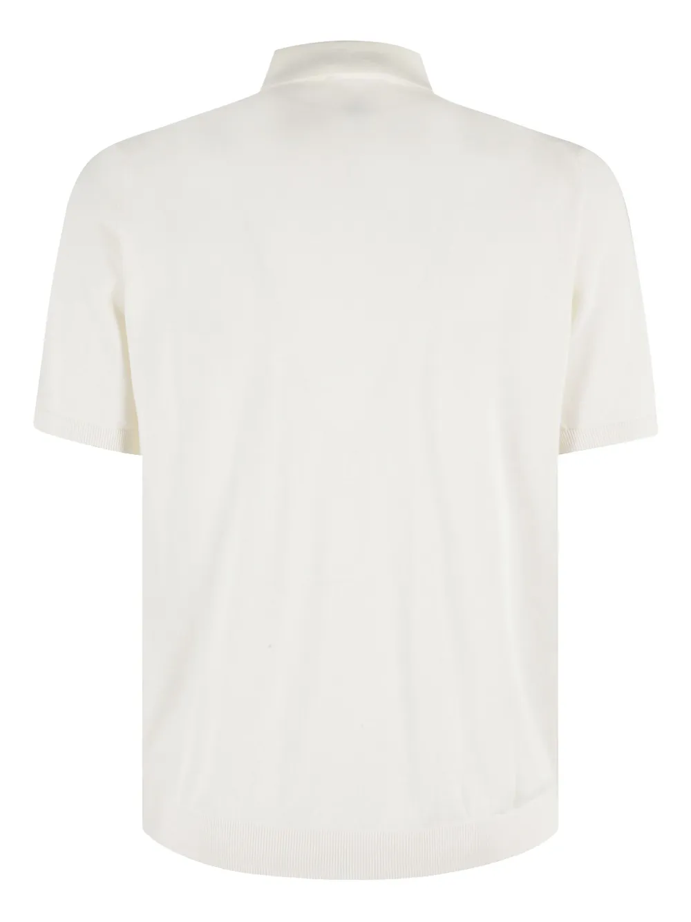 robertocollina Roberto Collina Katoenen poloshirt - Wit