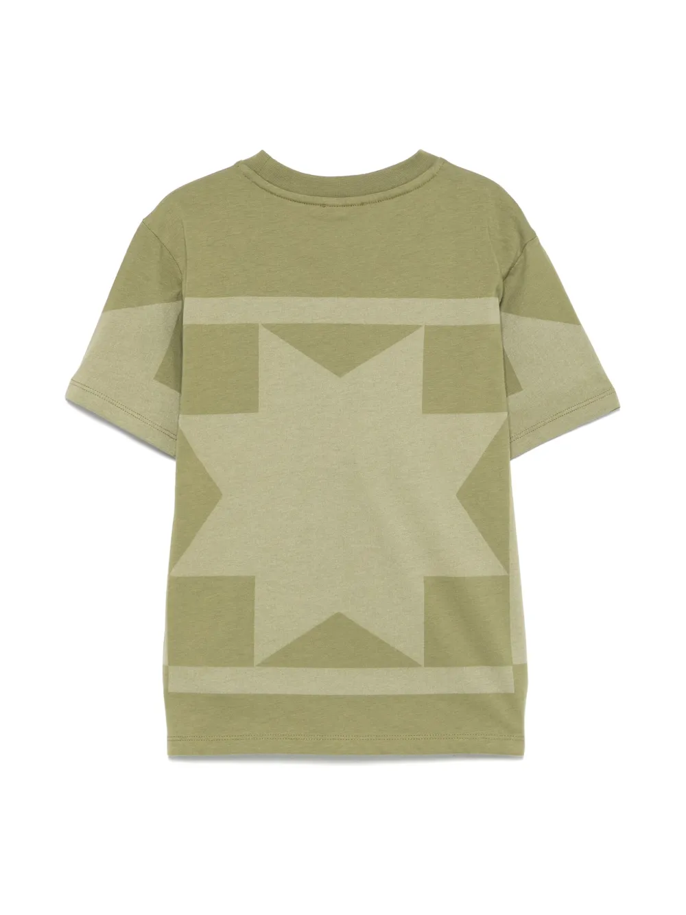 ETRO KIDS T-shirt met Pegaso-print - Groen