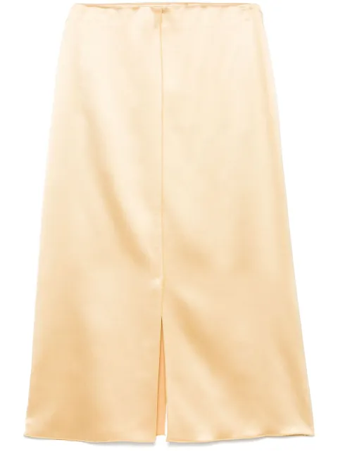 Altuzarra satined midi skirt