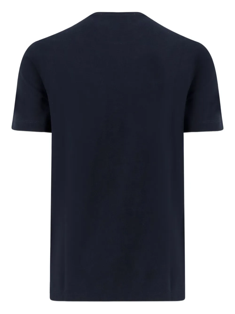 Zanone T-shirt met ronde hals - Blauw