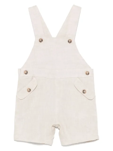 Tartine Et Chocolat linen dungarees