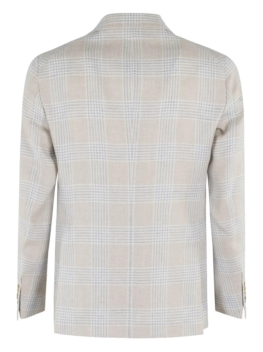 Tagliatore checked blazer - Beige