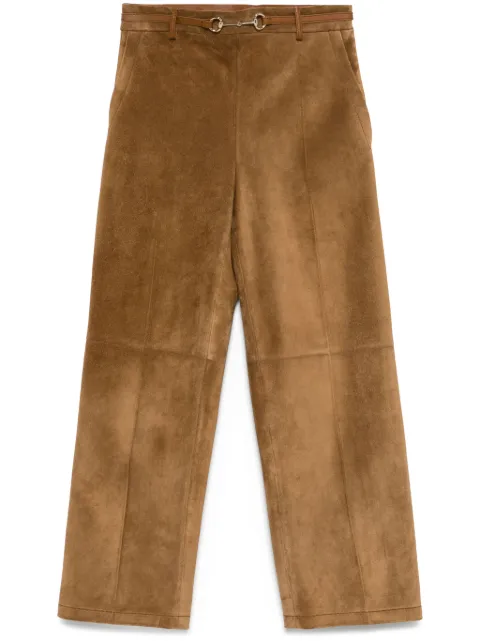 Gucci Calça com detalhe Horsebit