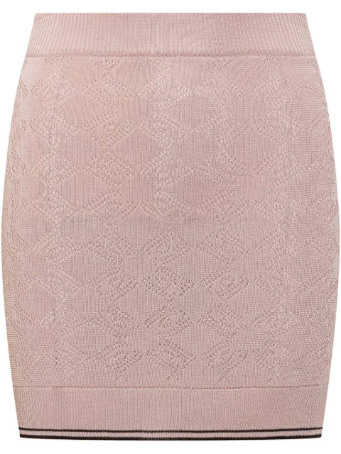 AMIRI pointelle-knit mini skirt 