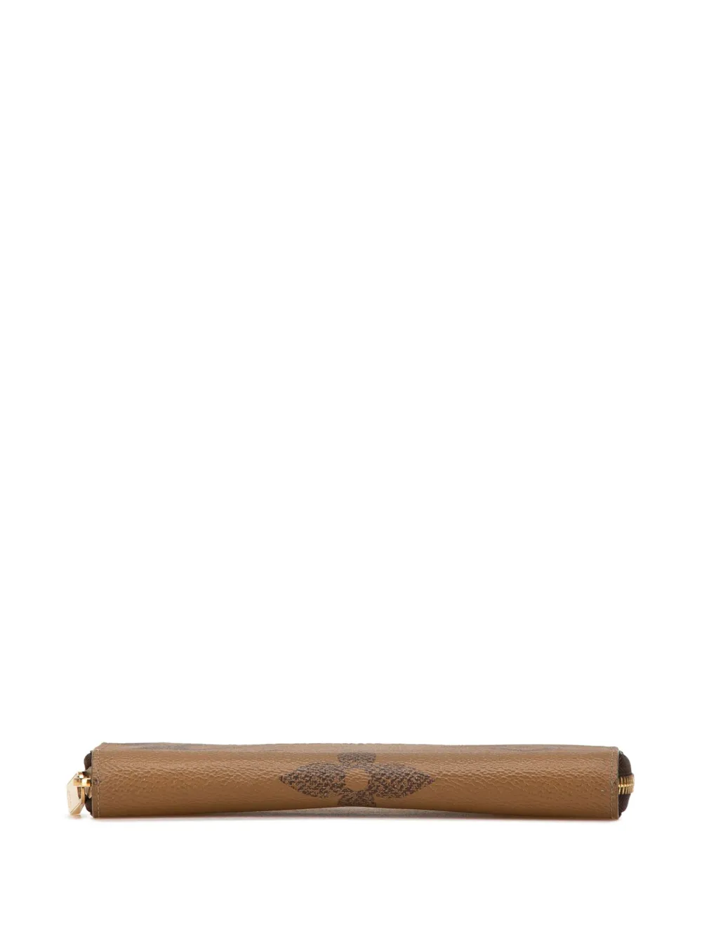 Pre-owned Louis Vuitton 2021 Monogram Giant Reverse Zippy Wallet Long Wallets In 褐色