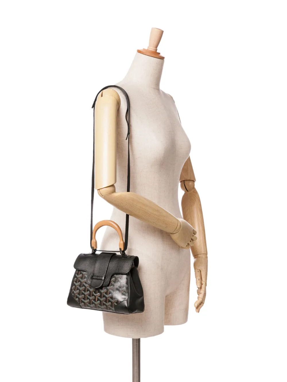 Goyard Pre-Owned شنطة 'غوياردين سايغون سوبل' صغيرة بحمالة كتف 2019 | كلاسيكيات | Image 2