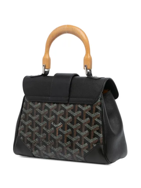 Goyard Pre-Owned 2019 Mini Goyardine Saigon Souple satchel CCL7EXO7BPIXBZAN - 2