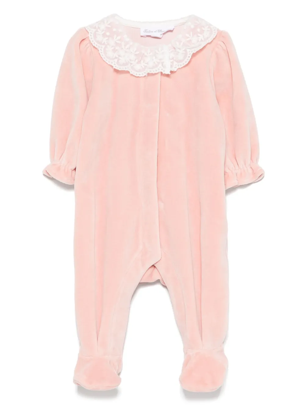 Tartine Et Chocolat Fluwelen pyjama Roze