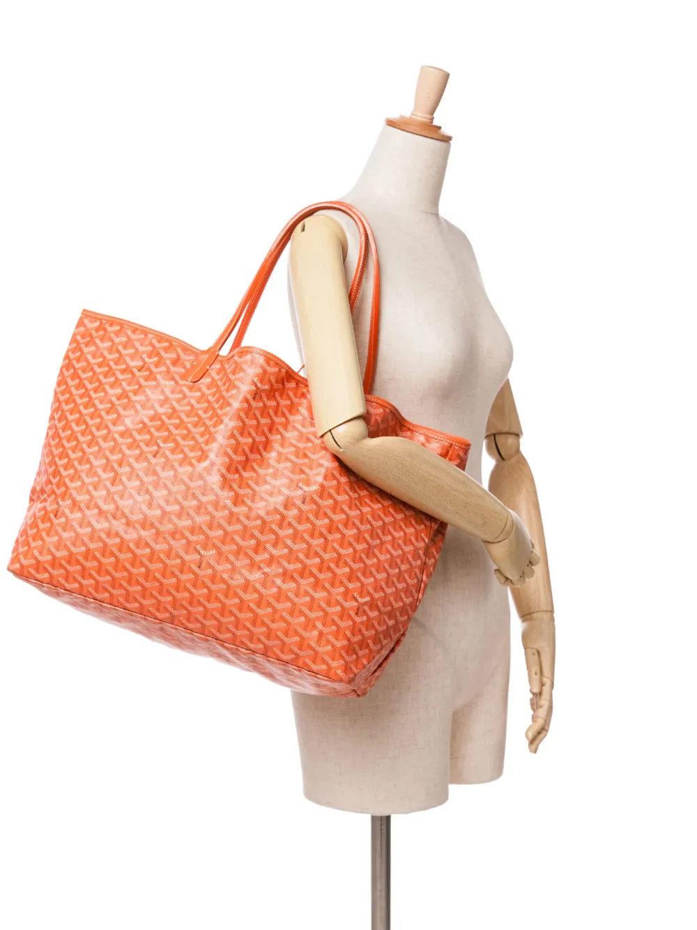 Goyard Pre-Owned 2012 Goyardine Saint Louis GM tote bag - Oranje