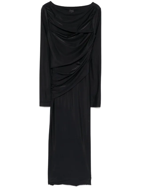 pinko dress black Pinko Anguillara Lace Empire Dress in Black Size 2