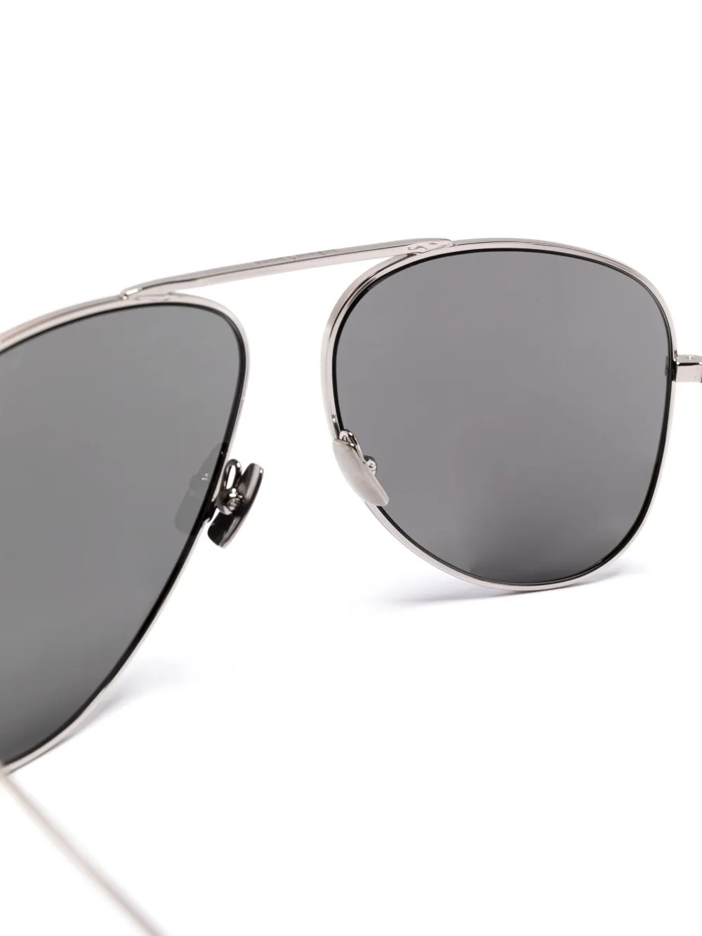 Saint Laurent Eyewear SL 800 zonnebril Zilver