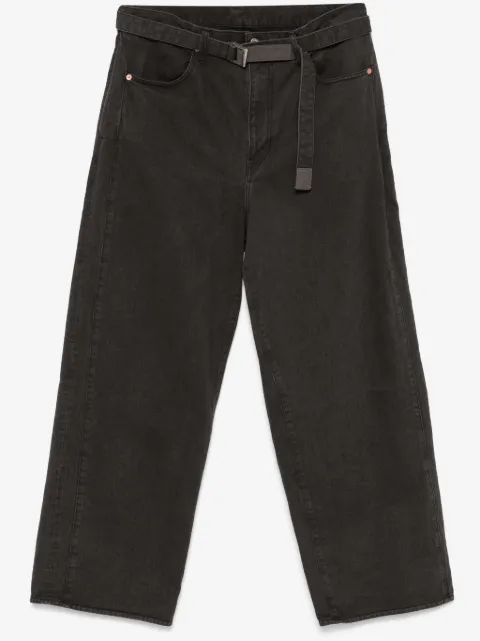 sacai pantalones de sarga