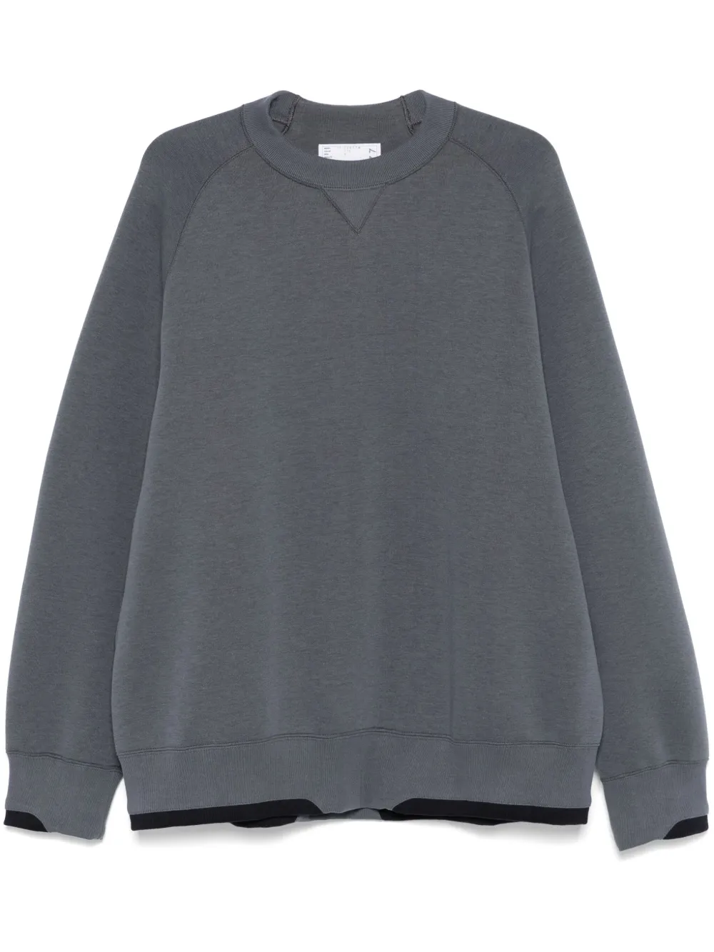 Sacai Sponge sweater Grijs
