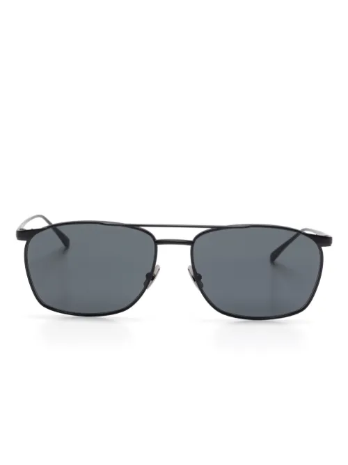 Lunettes de soleil à monture navigateur - Saint Laurent Eyewear - Modalova