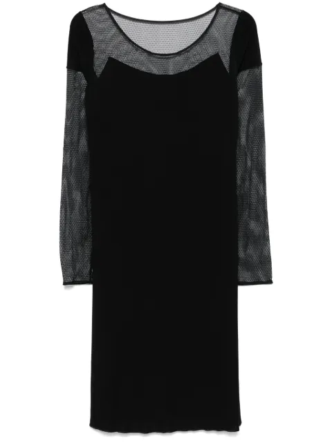 Maison Martin Margiela Pre-Owned 2010 mesh-panelled dress