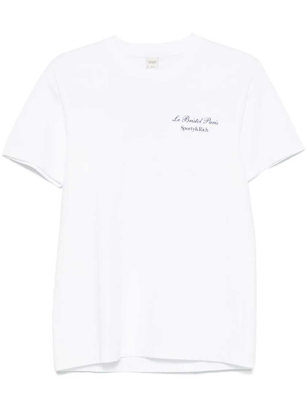 Sporty & Rich x Le Bristol Paris Faubourg T-shirt Wit