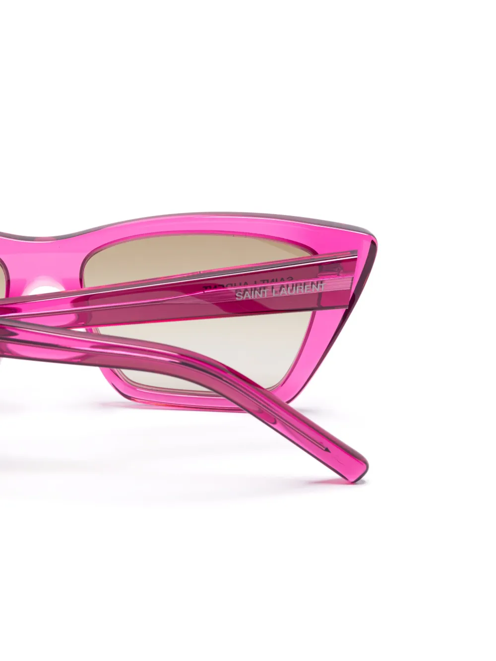 Saint Laurent Eyewear Mica zonnebril Roze