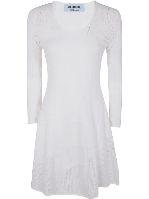 Blugirl vestido corto de tejido flojo