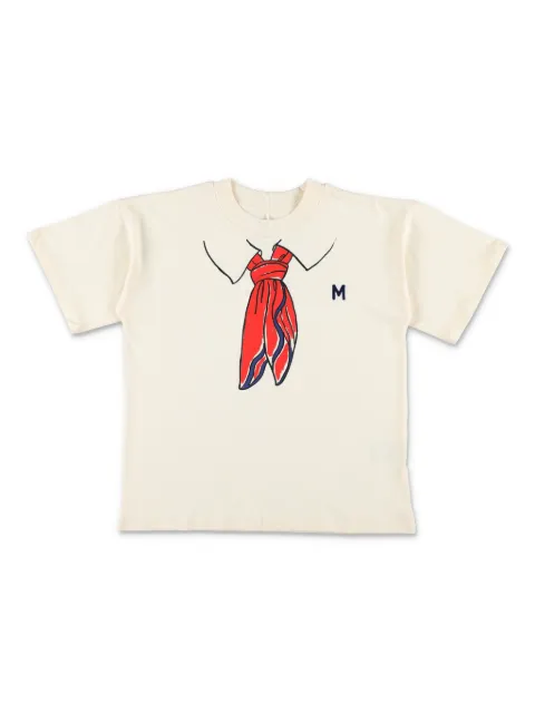 Mini Rodini bow-print T-shirt