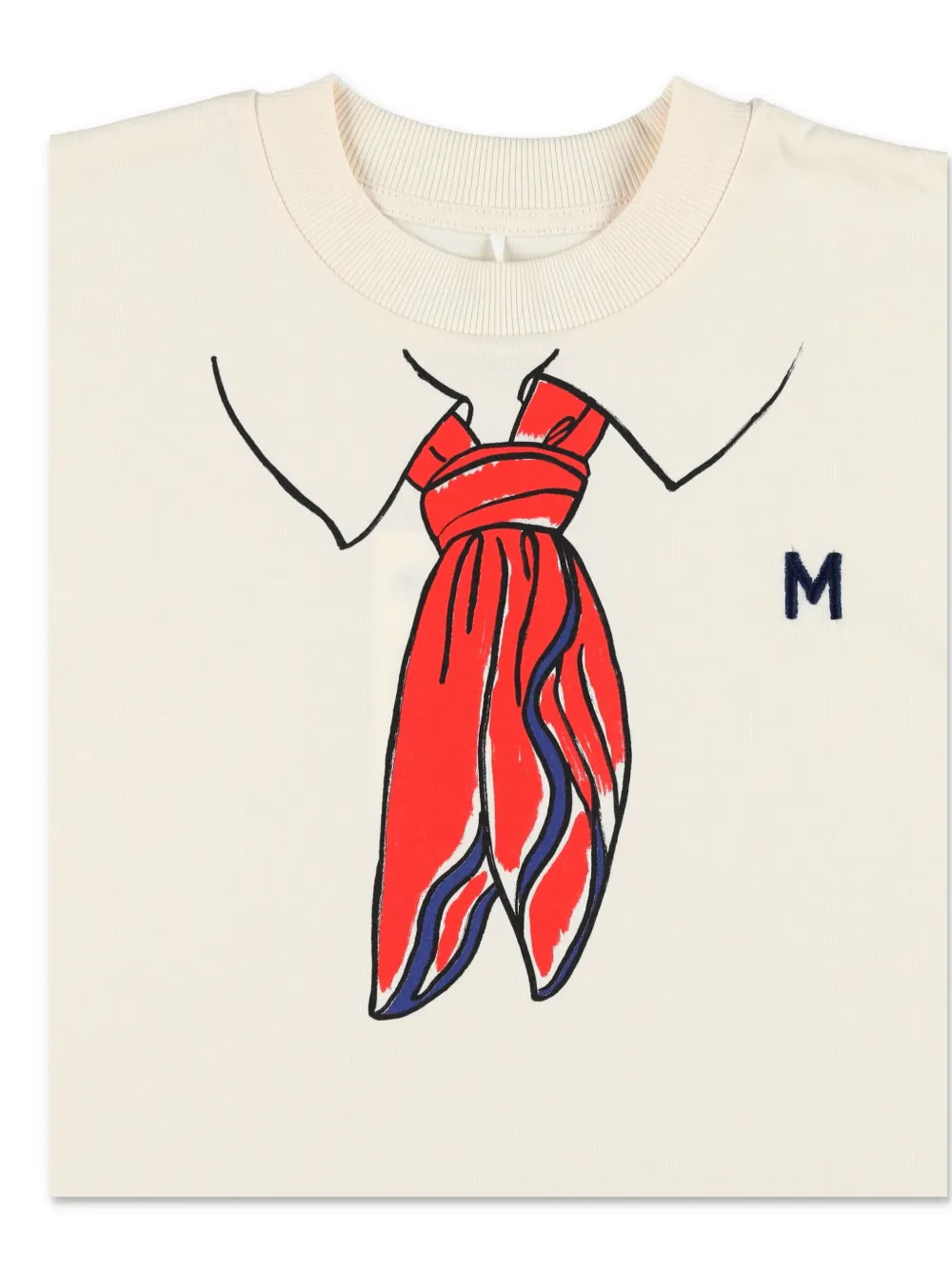 Mini Rodini T-shirt met print Wit