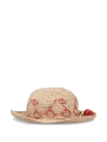Bonpoint Raphia sun hat - Neutrals