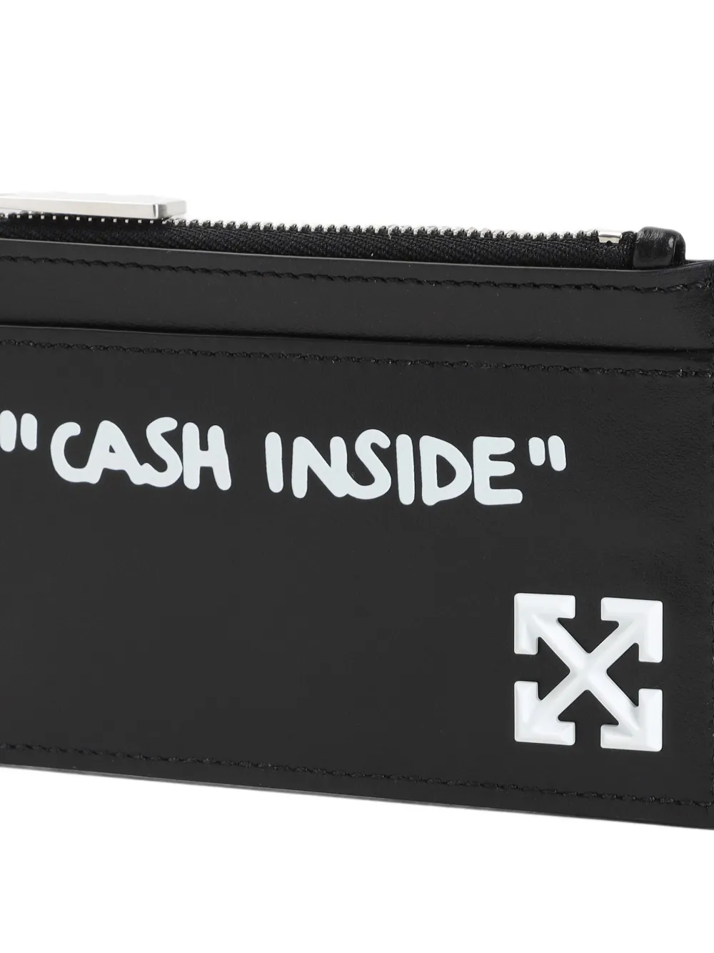 Off-White Portemonnee met tekst-print Zwart