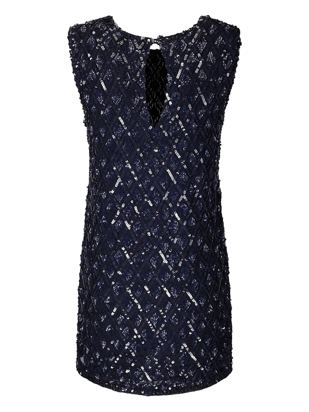 P.A.R.O.S.H. sequinned mini dress - Blauw