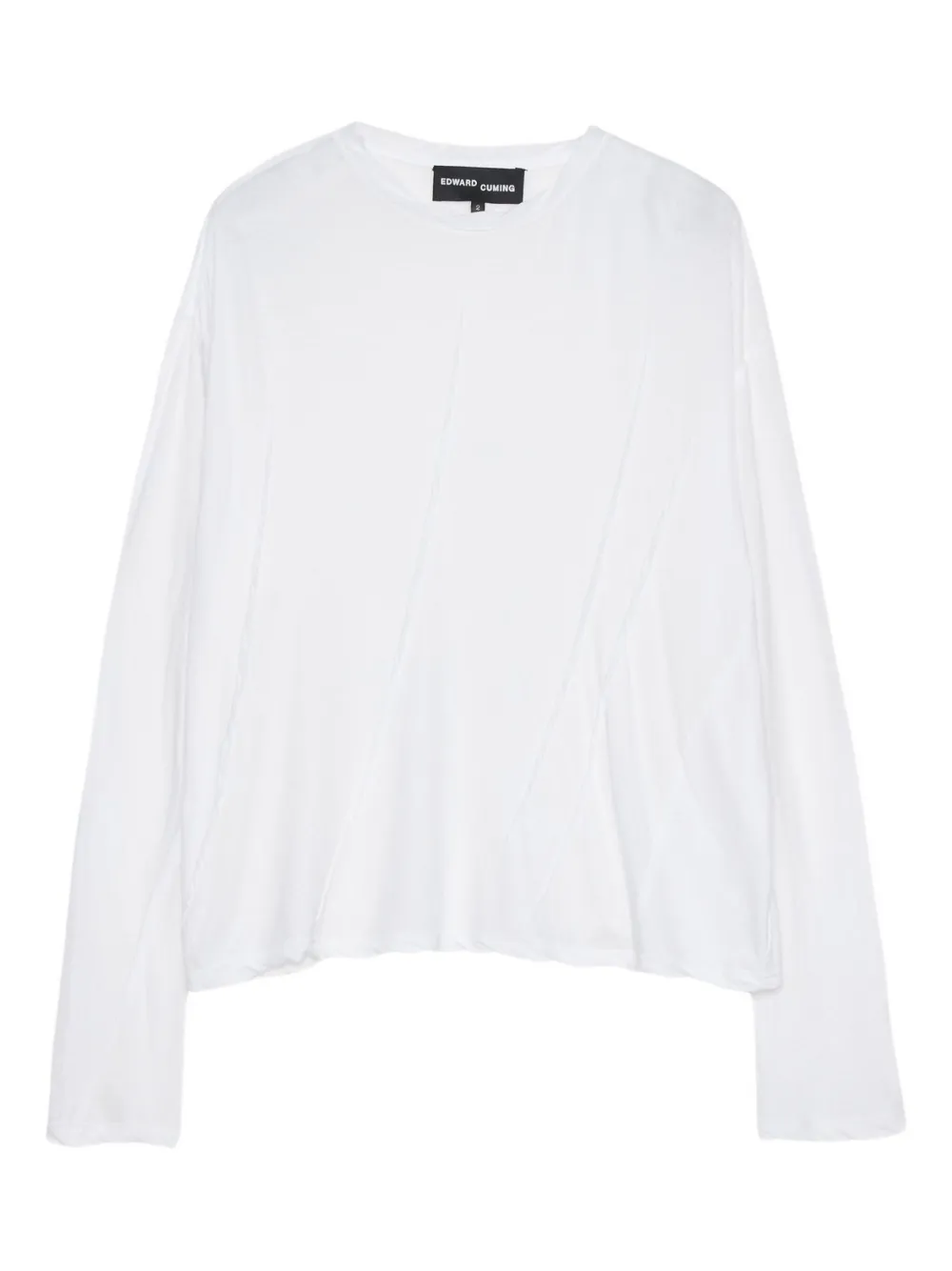Edward Cuming cotton long-sleeve T-shirt | White | Image 1