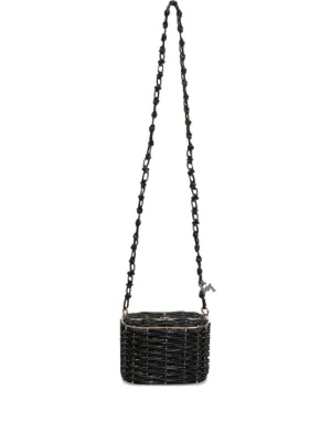 ロザンティカ ミニバッグ Rosantica ビジュートリム ミニバッグ | ブラック | FARFETCH JP
