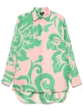 ETRO abstract-print shirt - Pink