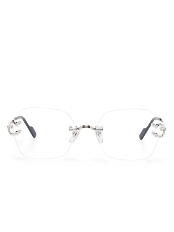 Cartier Eyewear C ドゥ カルティエ サングラス | シルバートーン