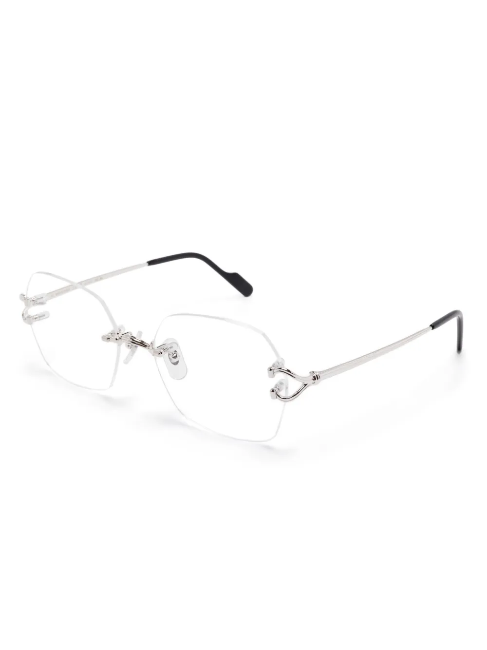 Cartier Eyewear Signature C De Cartier zonnebril - Zilver