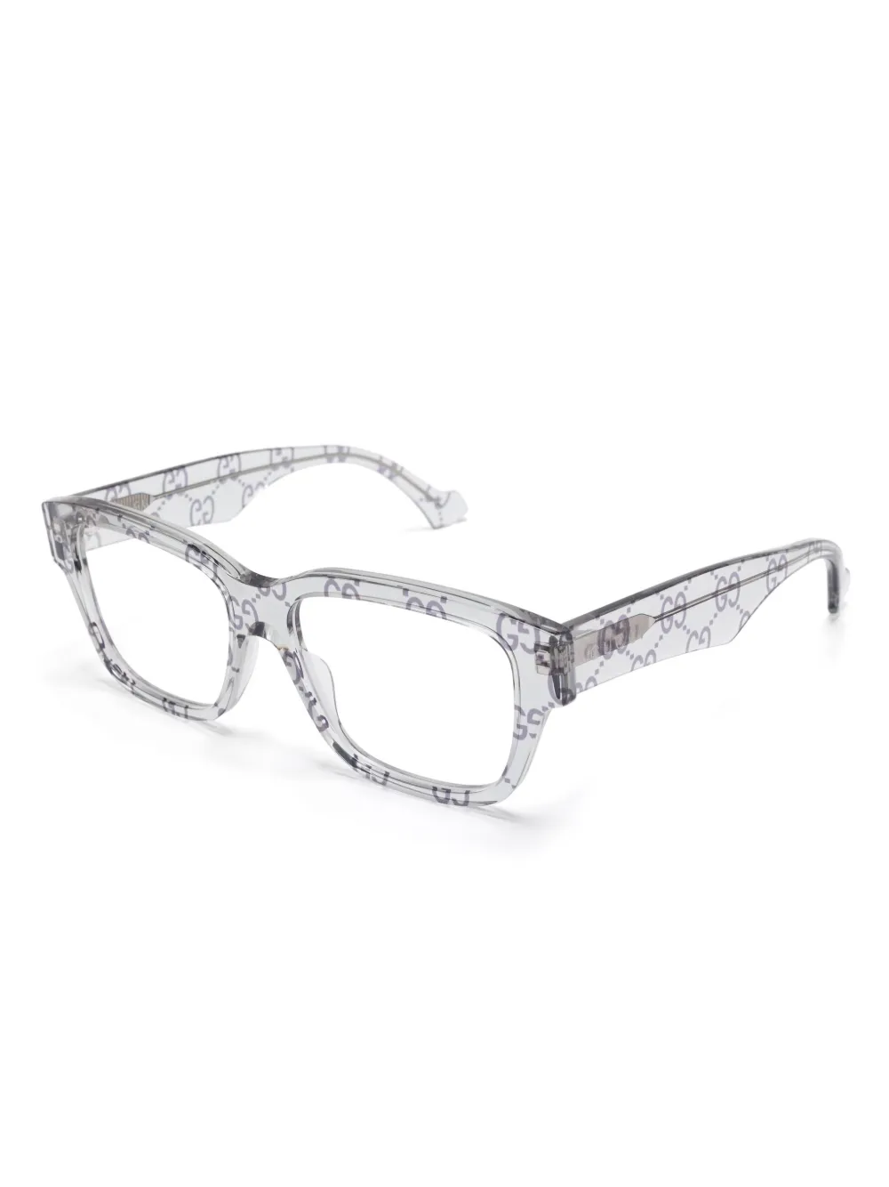 Gucci Eyewear Bril met GG-logo - Grijs