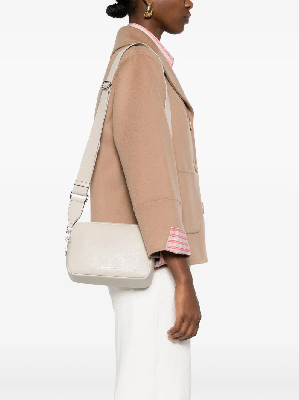 Michael Kors Medium Bryant crossbodytas Beige