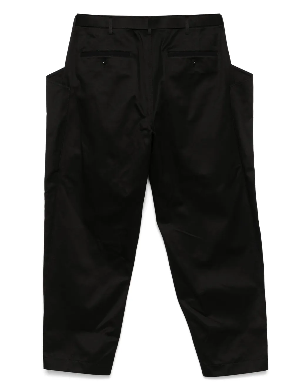 sacai Katoenen broek - Zwart