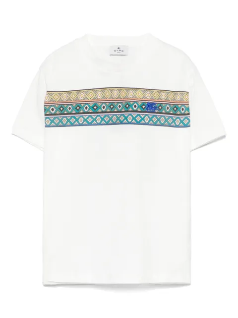 ETRO KIDS Pegaso-embroidered T-shirt 