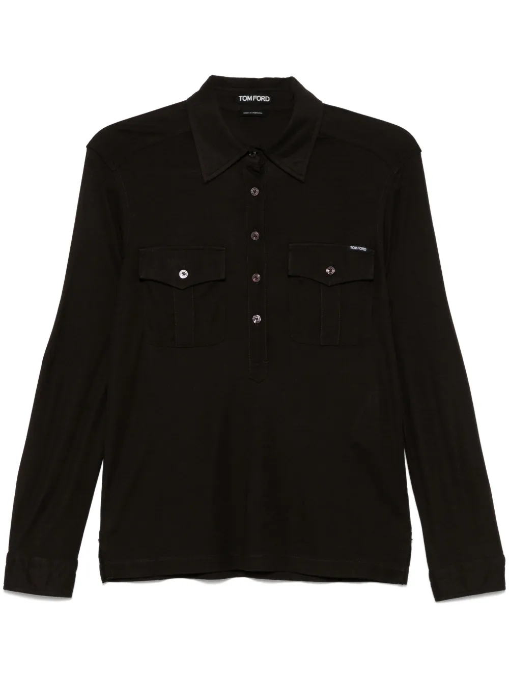 TOM FORD Fijngebreid blouse Bruin