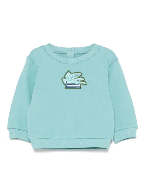 ETRO KIDS Moletom com patch Pegaso