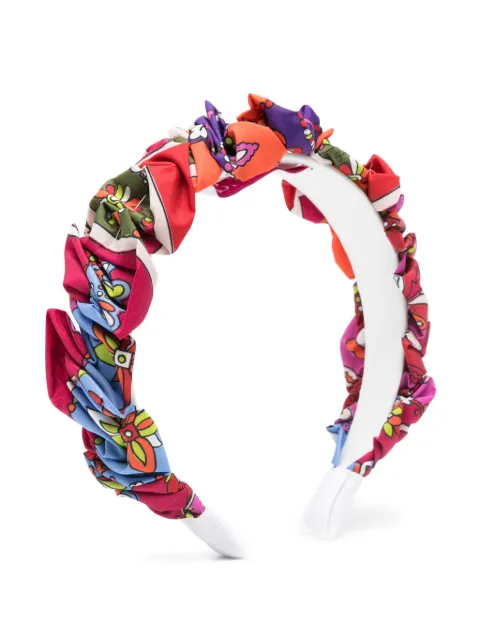 PUCCI Junior geometric-print headband