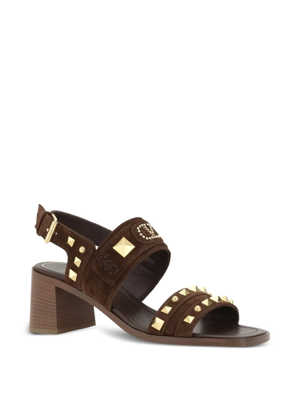 Valentino Garavani 60mm stud-detail sandals - Bruin