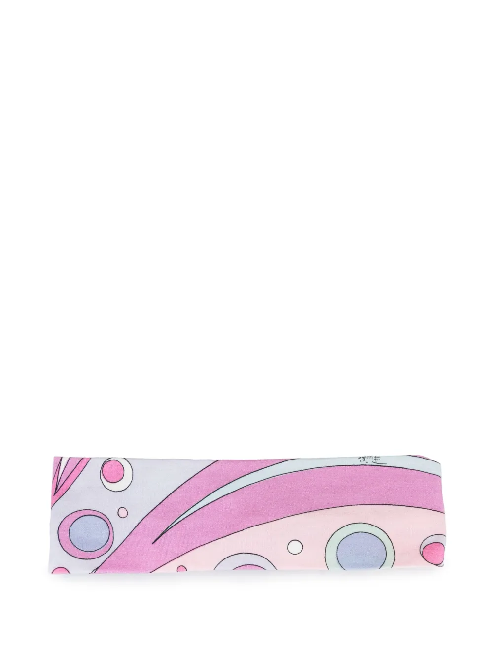 PUCCI Junior Marble-print headband | Pink | Image 1