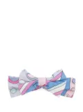 PUCCI Junior Marble-print headband - Purple